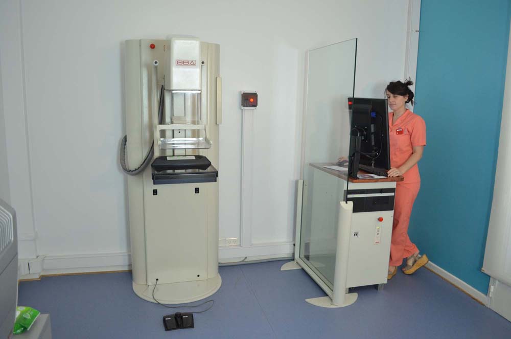 Estación mamografía