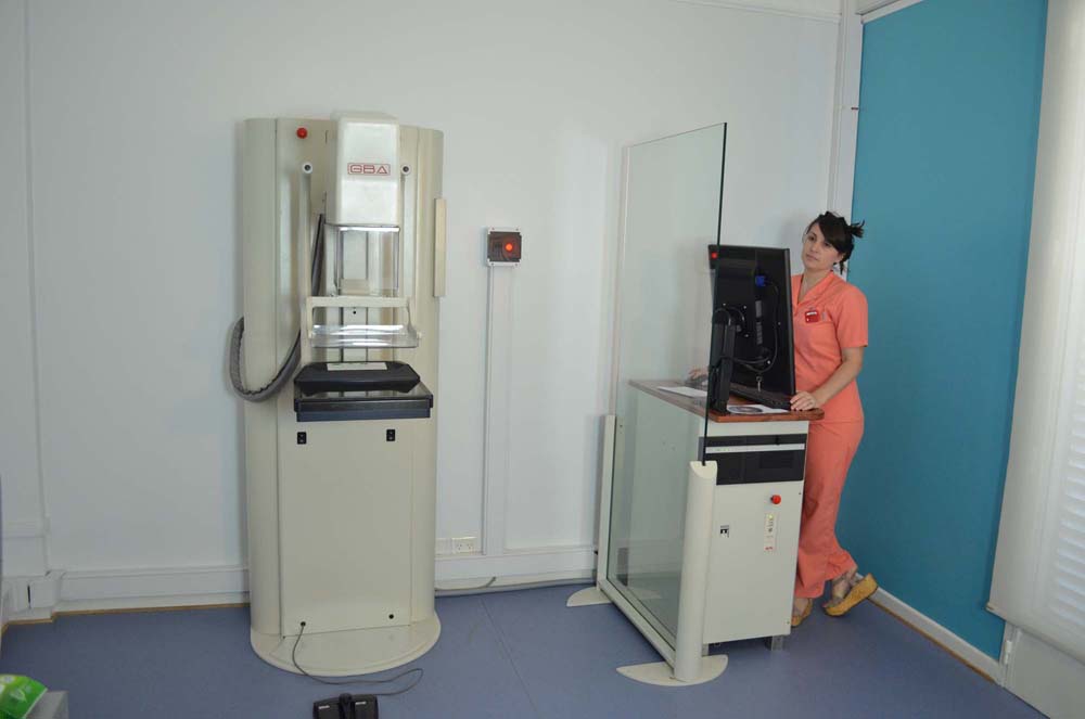 Estación mamografía